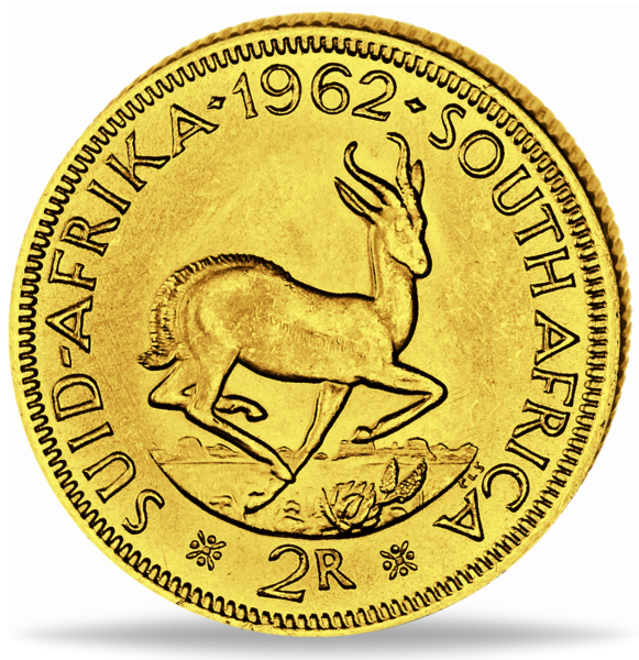 Südafrika 2 Rand Van Riebeeck 1961 1983 Gold Münzen Versandhaus