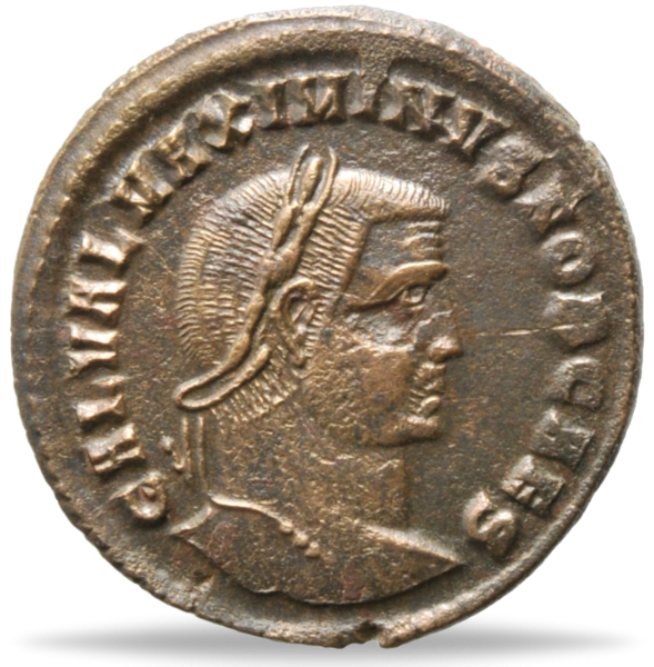 Maximinus II - Münze Vorderseite