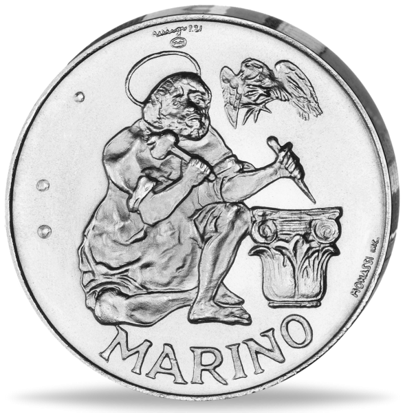 500 Lire Marino - Münze Vorderseite