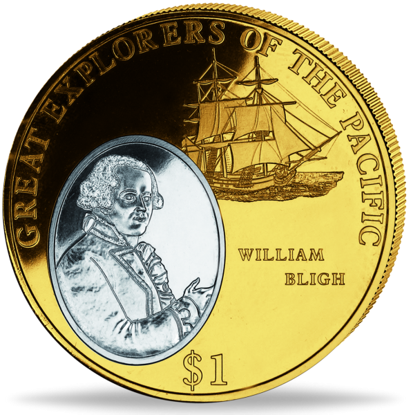 1 Dollar William Bligh - Vorderseite Münze