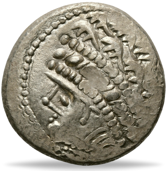 Kelten, Ost-Noricum, Tetradrachme 2.-1. Jhd. v. Chr. Samobor Typ A - Vorderseite