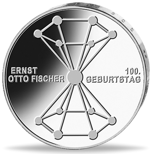 20 Euro „100. Geburtstag Ernst Otto Fischer“ - Stempelglanz - Münze Vorderseite