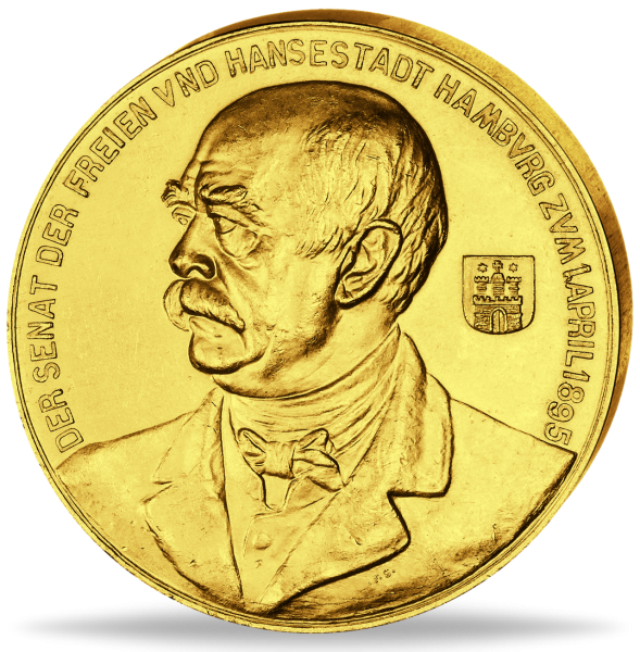 Gold-Bankportugaleser 1895 zu 10 Dukaten - Münze Vorderseite