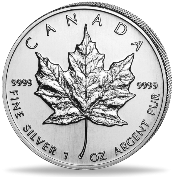 5 Can $ Maple Leaf 1995 - Münze Vorderseite