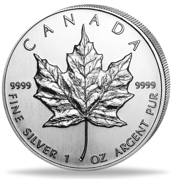 5 Can $ Maple Leaf 1994 - Münze Vorderseite