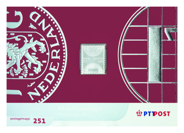 75G Silber Briefmarke - Briefmarke in Karte