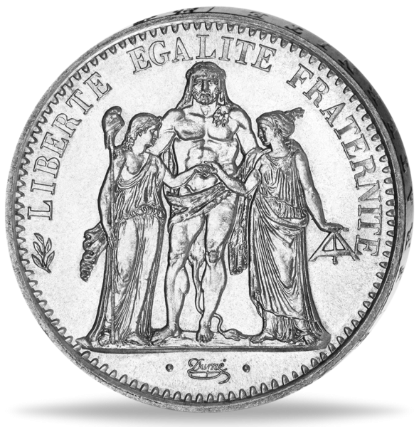 10 Francs Hercules - Vorderseite Münze