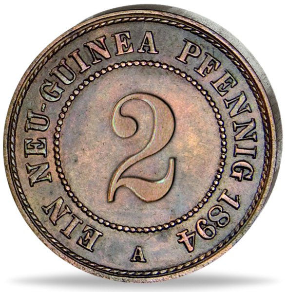 J 702 2 Pfennig - Vorderseite Münze