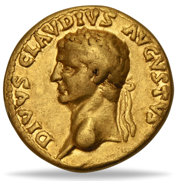 RÖM.REICH, Claudius, Aureus 44 - Münze Vorderseite