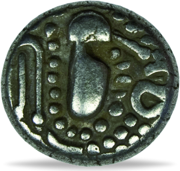 Silber-Drachme Indo-Sansaniden - Münze Vorderseite