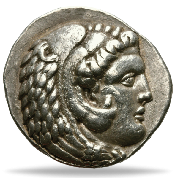 Makedonien, Tetradrachme 323-317 v. Chr., König Philipp III. Münze Vorderseite