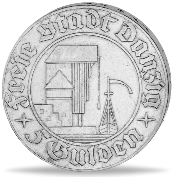 5 Gulden Krantor - Vorderseite Münze