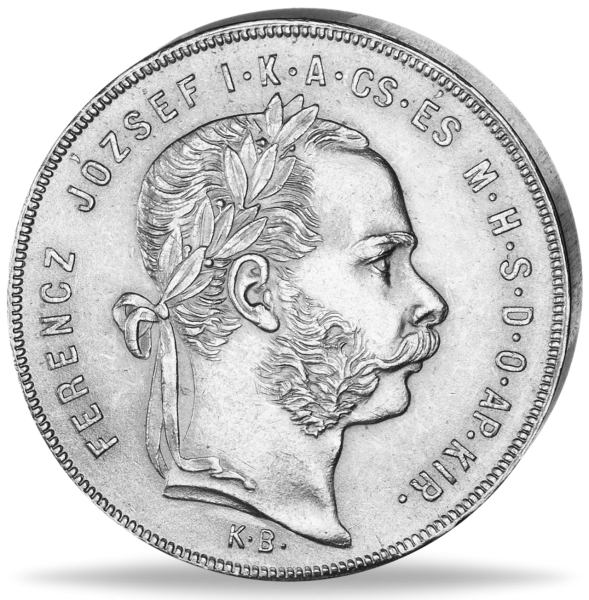 1 Forint Franz Joseph - Vorderseite Münze