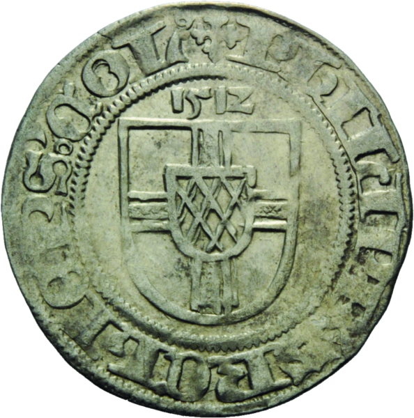 KÖLN, EZBST., Albus 1509-14, N - Münze Vorderseite