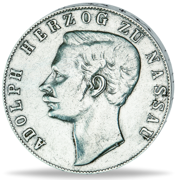 Vereinstaler Adolph Thun 234 - Münze Vorderseite