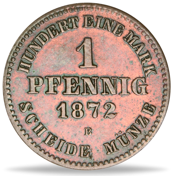 1 Pfennig Mecklenburg-Schwerin - Münze Vordereite