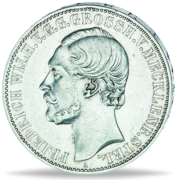 Vereinstaler Friedrich Wilhelm Thun 217 - Münze Vorderseite