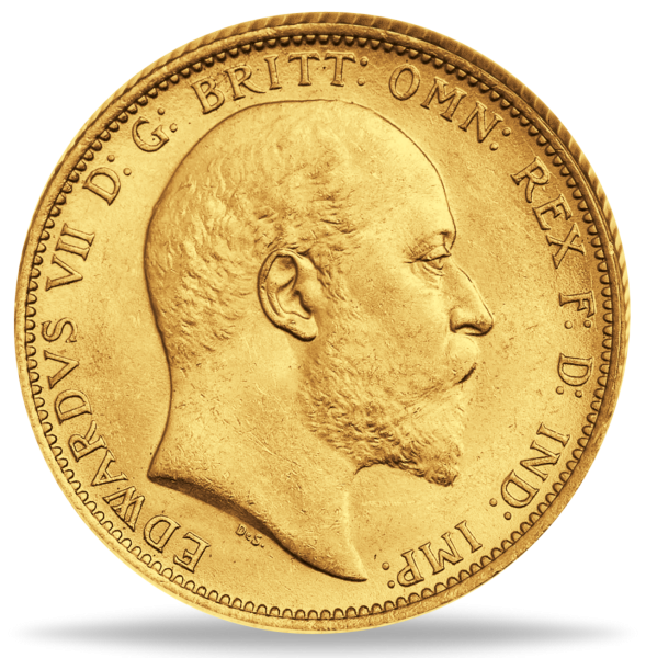 1 Sovereign Edward VII. Sidney - Gold - Vorderseite