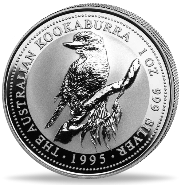 1 Dollar Kookaburra 1995 - Vorderseite Münze