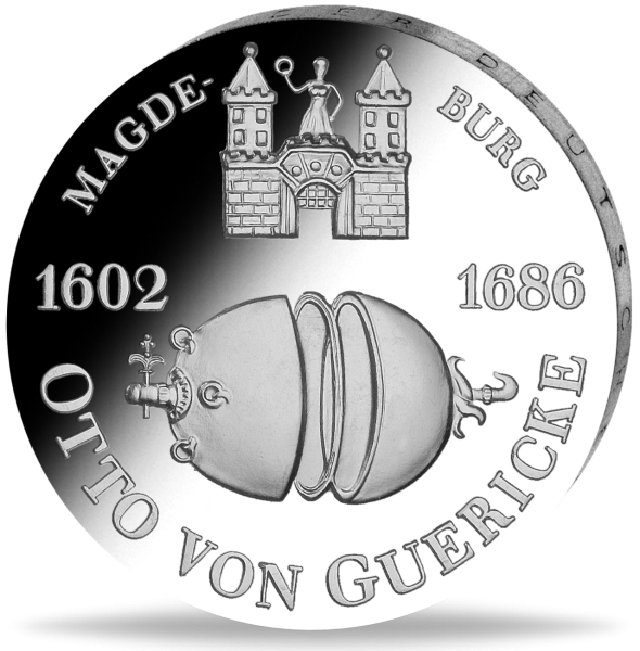 10 Mark der DDR Otto von Guericke - Vorderseite Münze