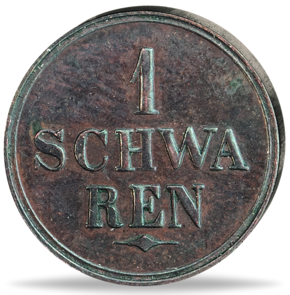 1 Schwaren „Bremen 1859“ - Münze Vorderseite