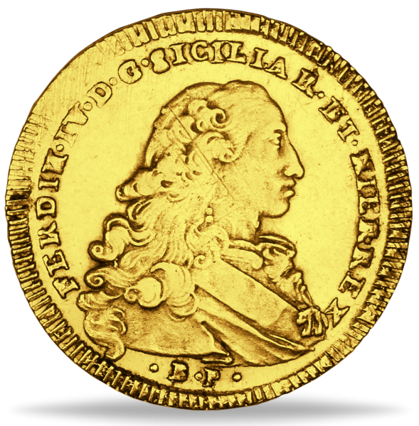 6 Dukaten Ferdinand IV 1768-1781 - Münze Vorderseite