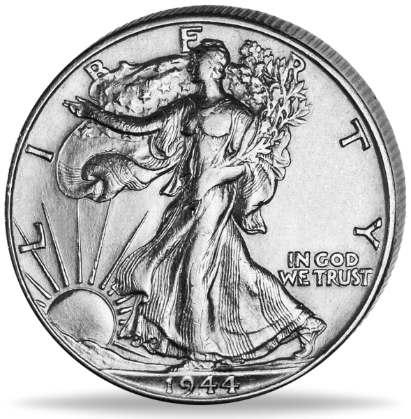 1/2 US Dollar ,,Walking Liberty" Vorderseite