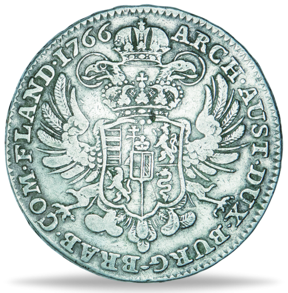 Kronentaler 1755-1779, Kaiserin Maria Theresia - Silber - Münze Vorderseite