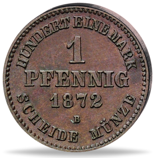 1 Pfennig Mecklenburg-Schwerin - Münze Vorderseite