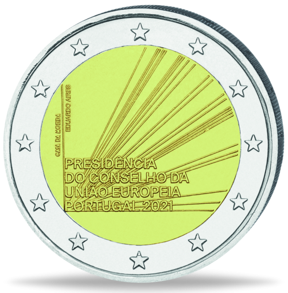 2 Euro EU Ratspraesidentschaft Ratspräsidentschaft - Münze Vorderseite