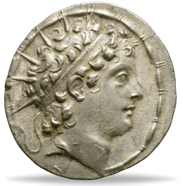 Syrien, Tetradrachme 145-142 v. Chr., Antiochos VI. Dionysos Münze Vorderseite