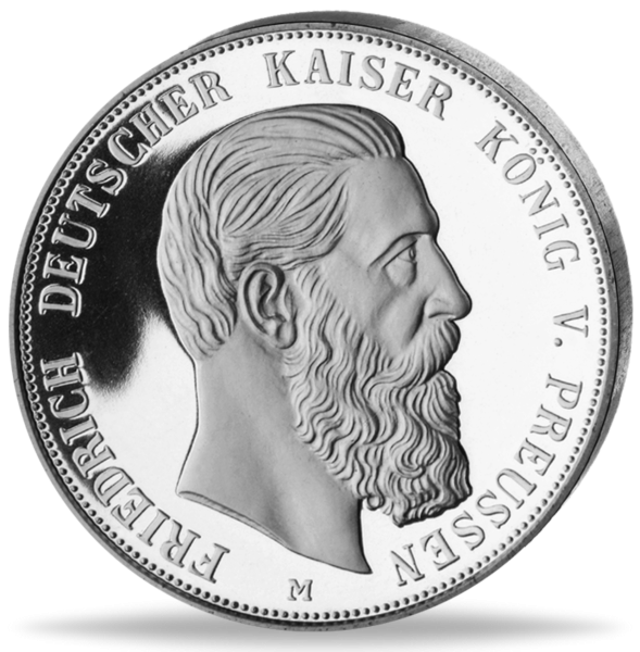 Gedenkprägung Friedrich III. - 100. Todestag - Vorderseite