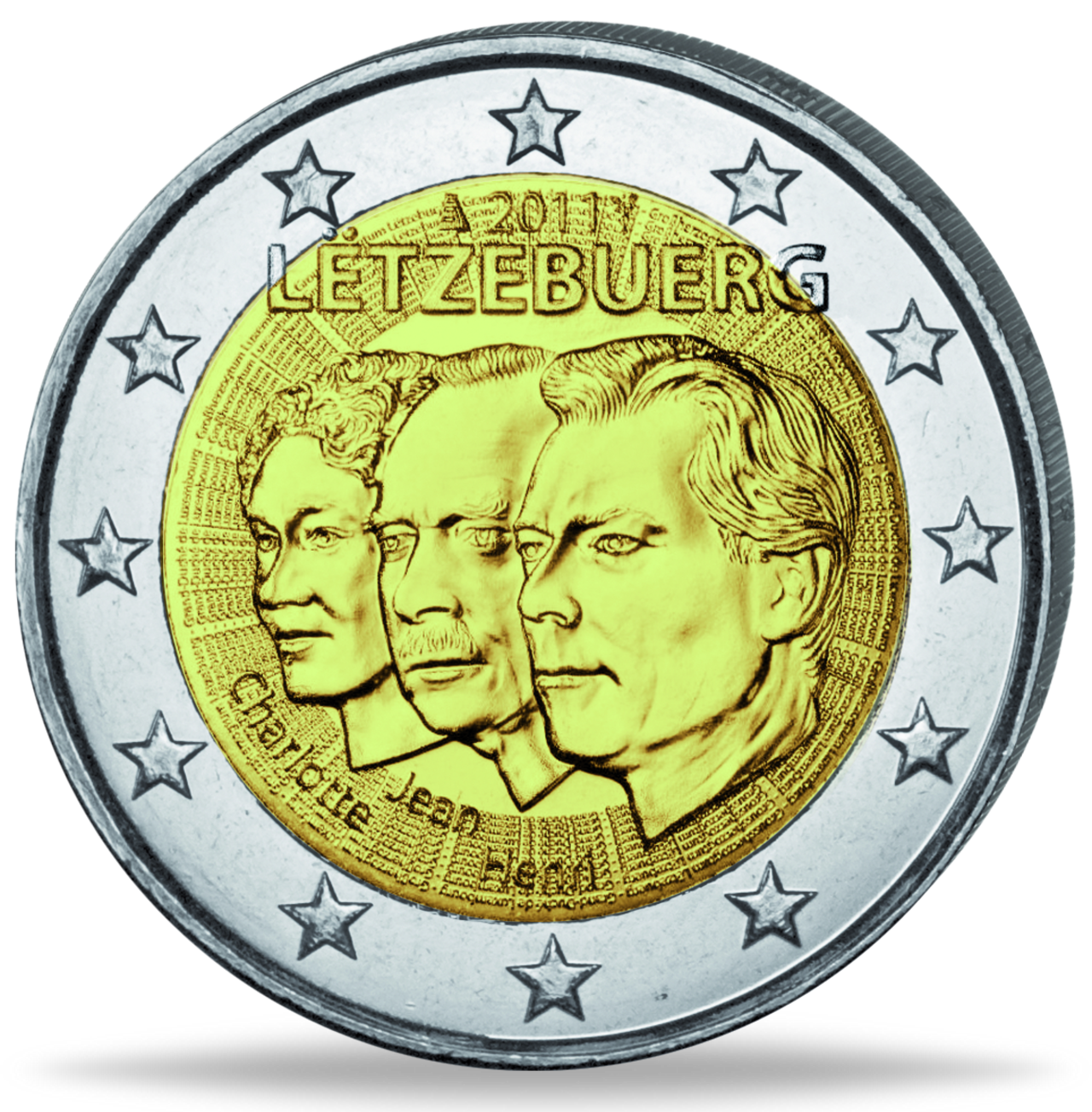 2 Euro Jean de Luxemburg  Münzen-Versandhaus Emporium-Merkator