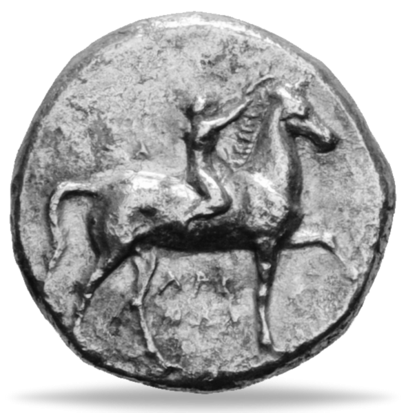 Stater Delphin - KALABRIEN / Stadt Taras - Münze Vorderseite