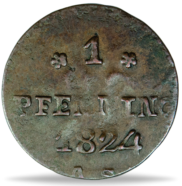 1 Pfennig Rostock - Vorderseite Münze