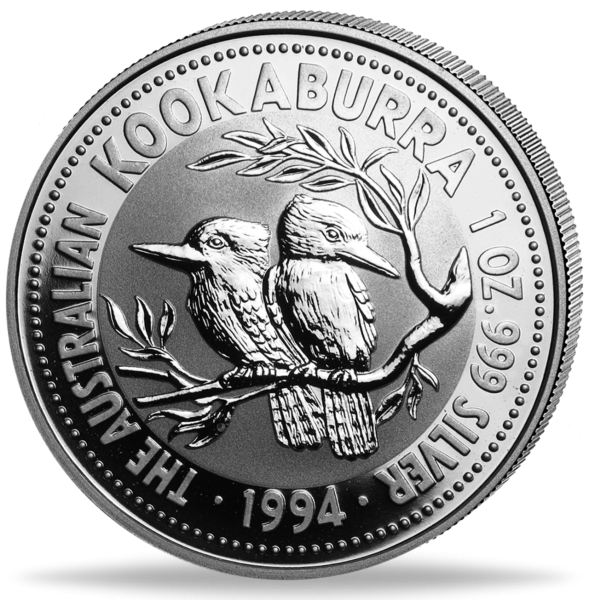 1 Dollar Kookaburra 1994 - Vorderseite Münze