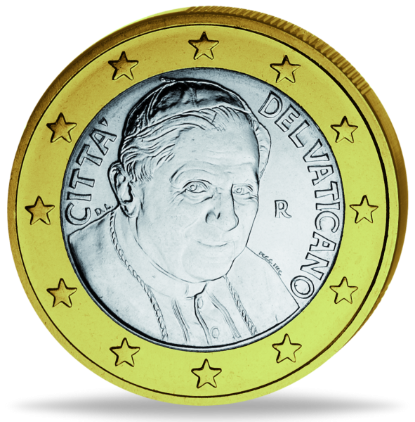 Vatikan 1 Euro Papst Johannes Paul I. - Münze Vorderseite