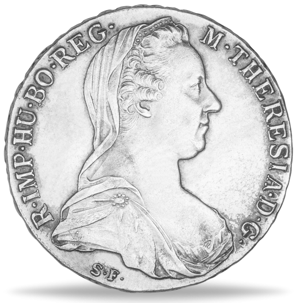 Maria Theresia Taler - Münze Vorderseite