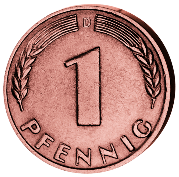 1 Pfennig „Gründungspfennig“ 1949 - Münze Vorderseite