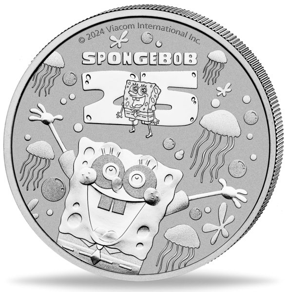 1 $ Spongebob Squarepants 1 oz Vorderseite