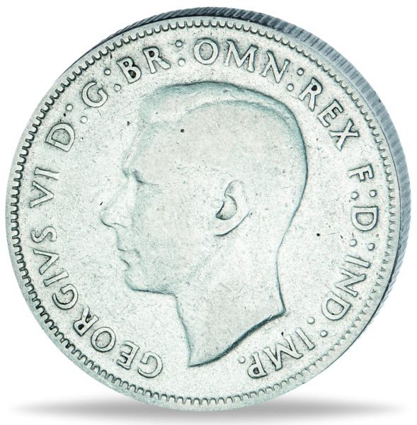 1 Florin Georg VI - Vorderseite Münze