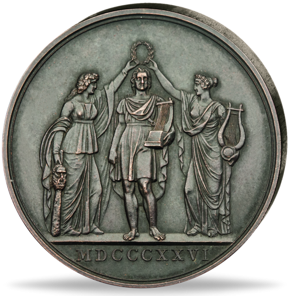 Goethe Medaille - Vorderseite Münze