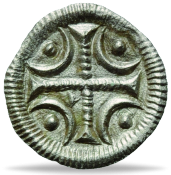 Ungarn Denar Bela II 1131 bis 1141 - Vorderseite Münze