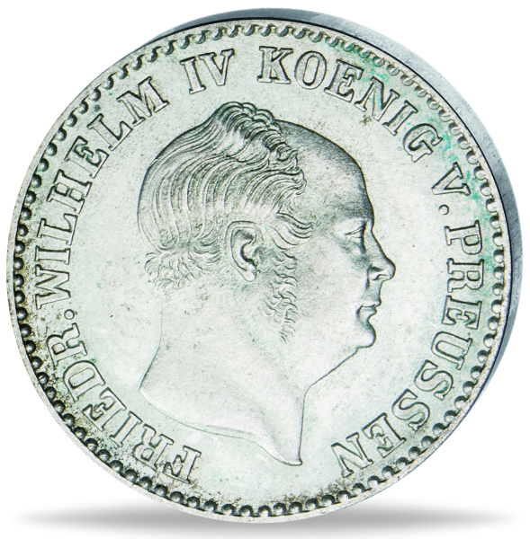 2 5 Silbergroschen Friedrich Wilhelm IV - Vorderseite Münze