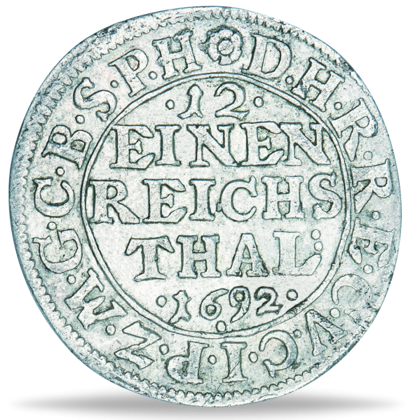 1/12 Taler Friedrich III. als Kurfürst - Münze Vorderseite