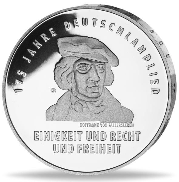 20 Euro Deutschlandlied - Polierte Platte - Münze Vorderseite