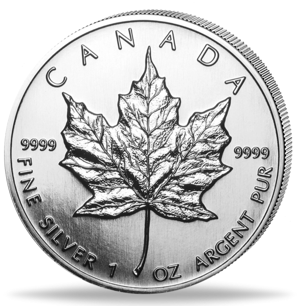 5 Can $ Maple Leaf 1996 - Münze Vorderseite