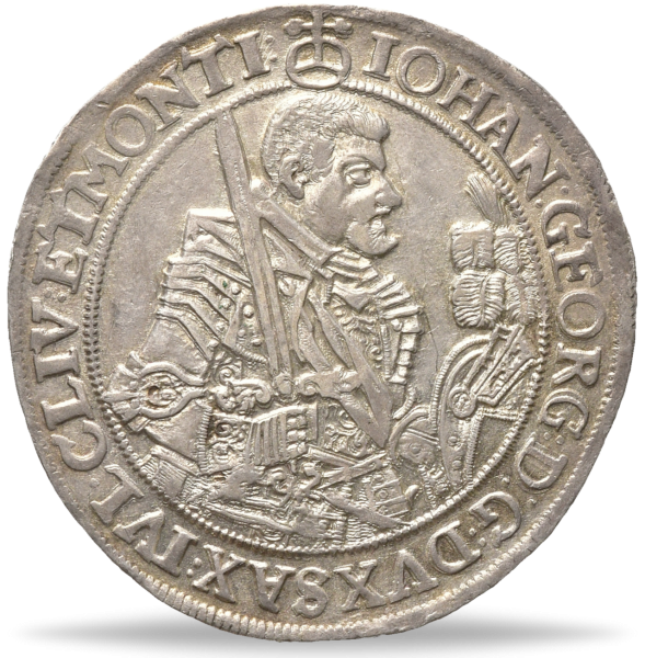 Sachsen, Taler 1632, Kurfürst Johann Georg I. Münze Vorderseite