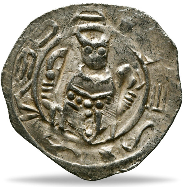 Friesach, Pfennig 1150-1200, Anonym Münze Vorderseite