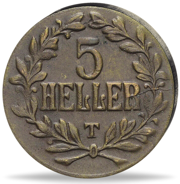 5 Heller Tabora - Münze Vorderseite